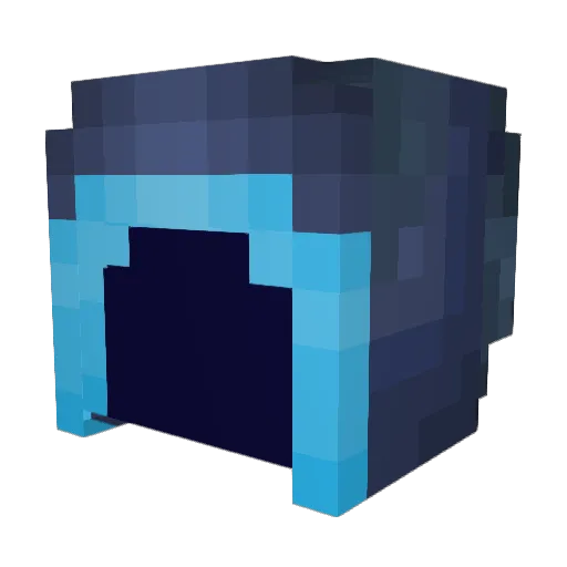 z7Dxve Minecraft avatar head, 3D render