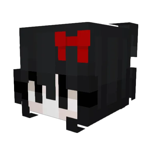 zAilyn_ Minecraft avatar head, 3D render