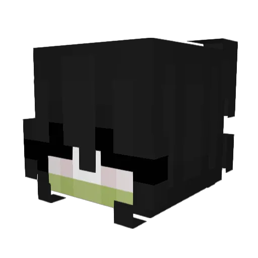 zAlejah_ Minecraft avatar head, 3D render