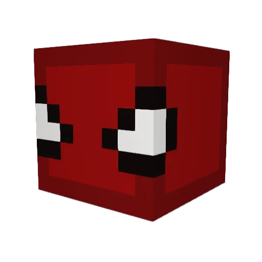 zApoclipse Minecraft avatar head, 3D render