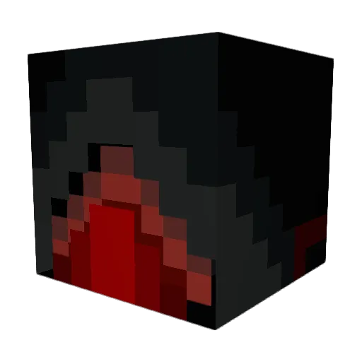 zBaloo Minecraft avatar head, 3D render