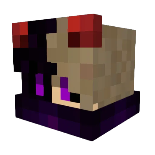 zBassdrack_ Minecraft avatar head, 3D render