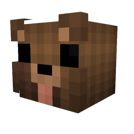 zBedoyaS2 Minecraft avatar head, 3D render