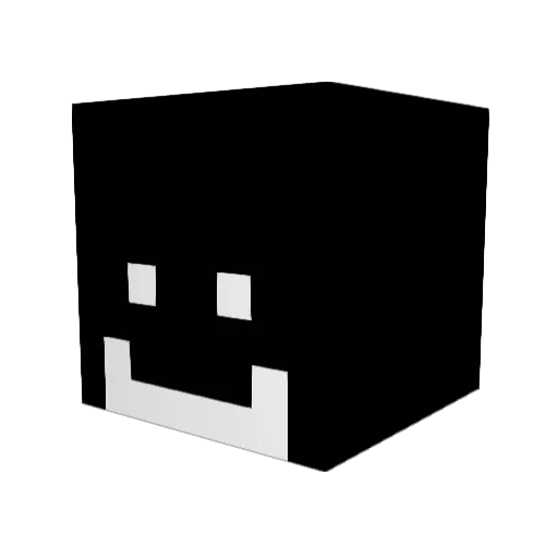 zBertha_ Minecraft avatar head, 3D render