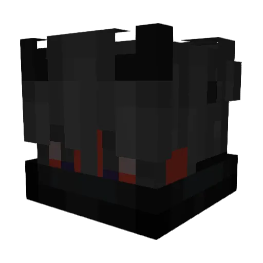 zBolle_Dora Minecraft avatar head, 3D render