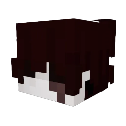 zD00Mz Minecraft avatar head, 3D render