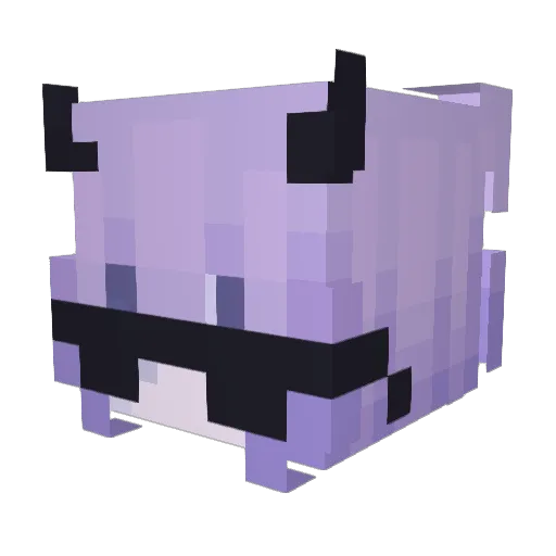 zDXr_ Minecraft avatar head, 3D render