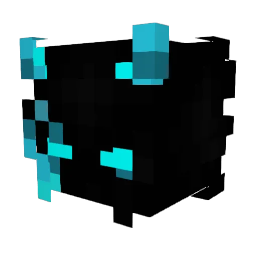 Minecraft-Avatar von zDarkflame: Kopf als 3D-Render