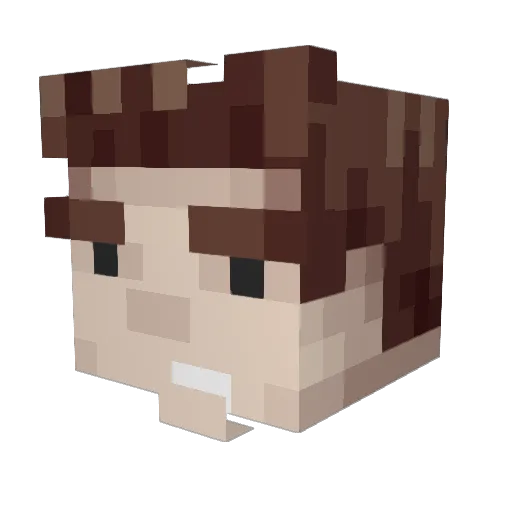 zDasStoppschild Minecraft avatar head, 3D render