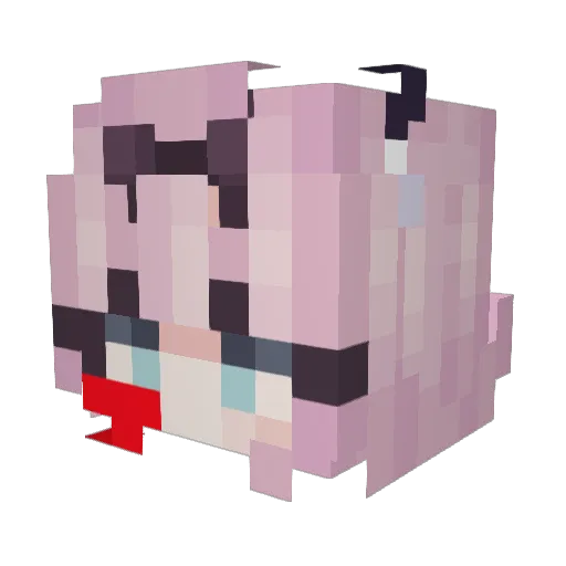 zDavid24 Minecraft avatar head, 3D render