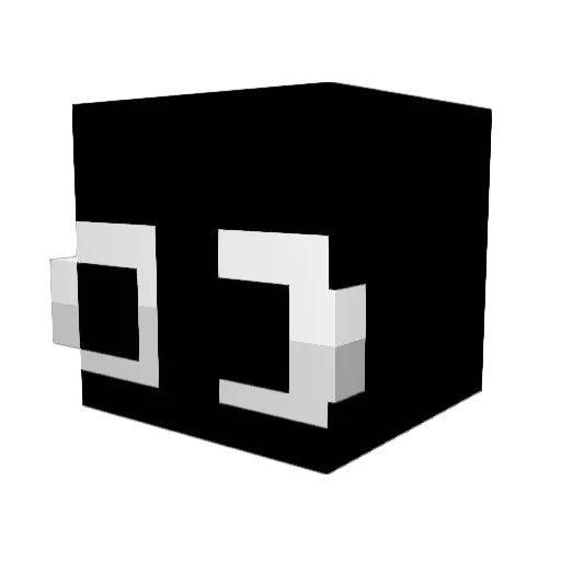 zDegy Minecraft avatar head, 3D render
