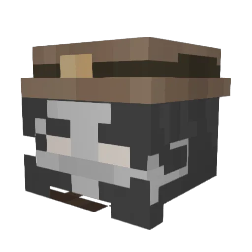 zDrHyperion Minecraft avatar head, 3D render