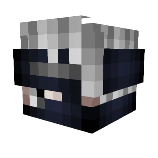 zDragi Minecraft avatar head, 3D render