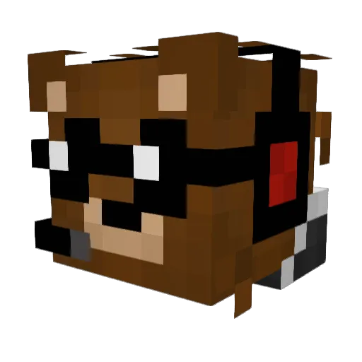 zDrawNz Minecraft avatar head, 3D render