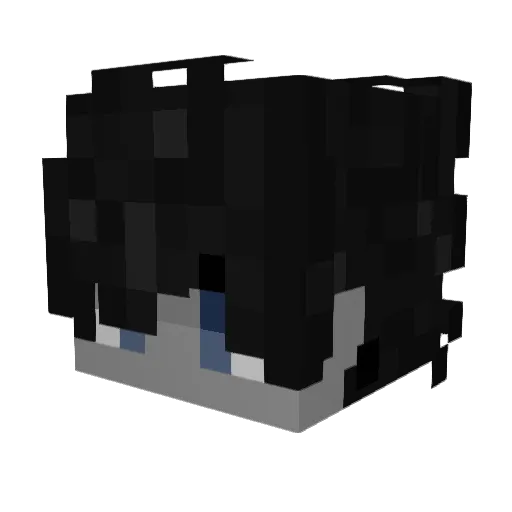 Minecraft-Avatar von zFlashGG: Kopf als 3D-Render