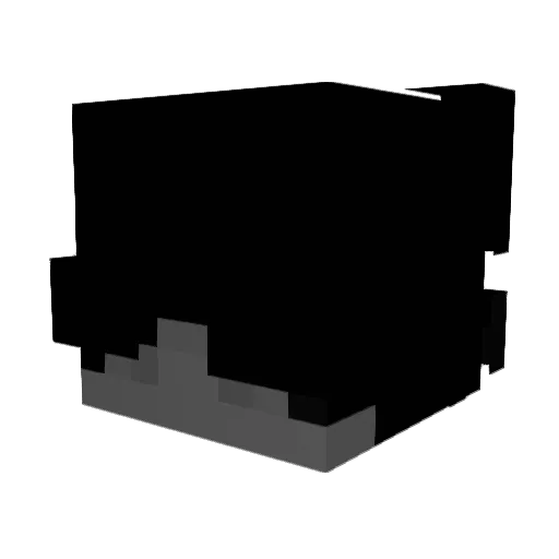 zFlexPvP_ Minecraft avatar head, 3D render