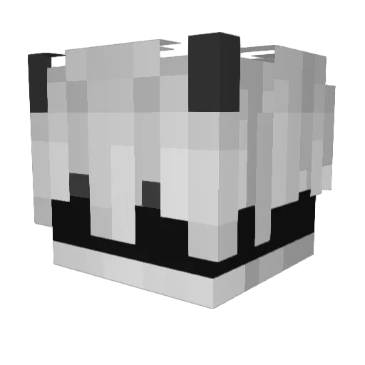 zFlexe Minecraft avatar head, 3D render
