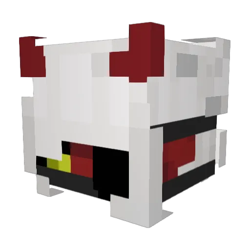 zFlitz77 Minecraft avatar head, 3D render