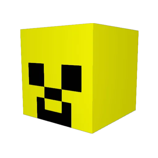 zFrag Minecraft avatar head, 3D render