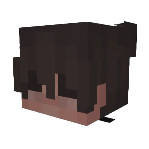 zFragil Minecraft avatar head, 3D render