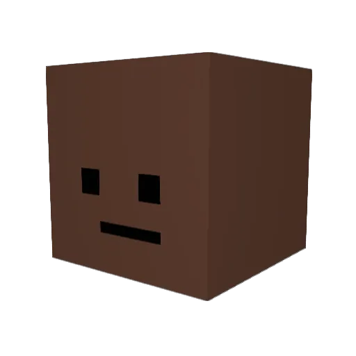 zFyreee Minecraft avatar head, 3D render