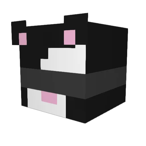 zGatin18 Minecraft avatar head, 3D render