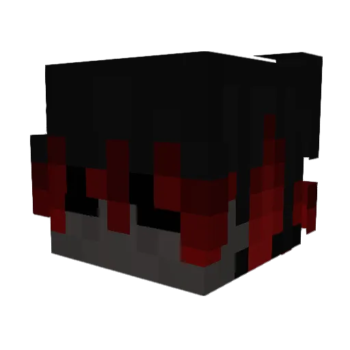 zGatx Minecraft avatar head, 3D render