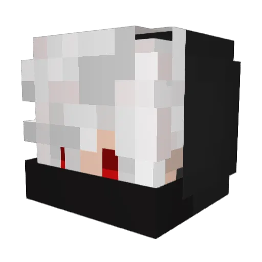 zGeEx_ Minecraft avatar head, 3D render