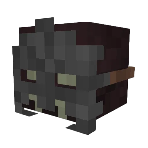 zGravee Minecraft avatar head, 3D render
