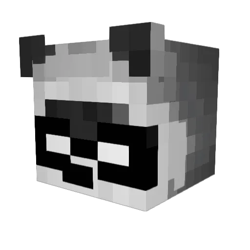 zHaise_ Minecraft avatar head, 3D render