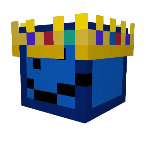 zHekop Minecraft avatar head, 3D render