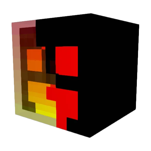 zHorck Minecraft avatar head, 3D render