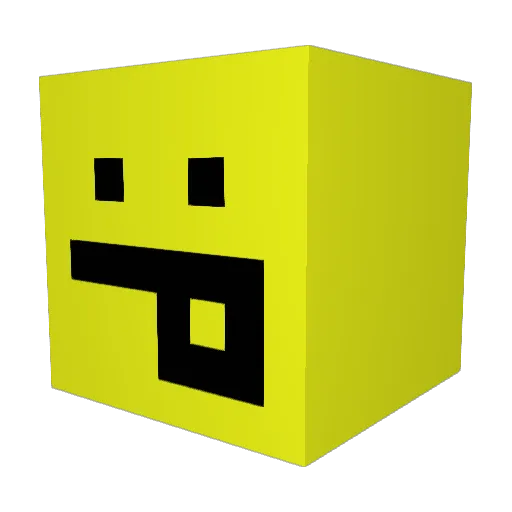 zHuntey Minecraft avatar head, 3D render