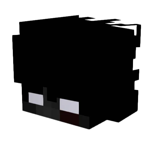 zIgnv Minecraft avatar head, 3D render