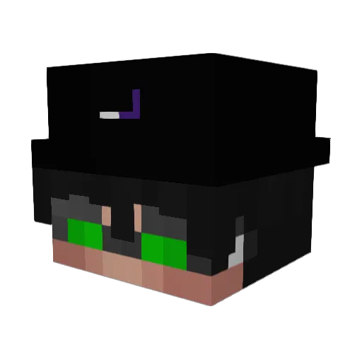 zImDome Minecraft avatar head, 3D render