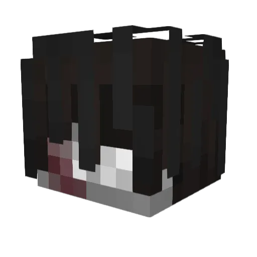 zImEase Minecraft avatar head, 3D render