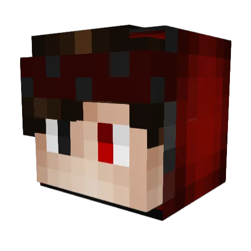 zImmorTaLTurK Minecraft avatar head, 3D render