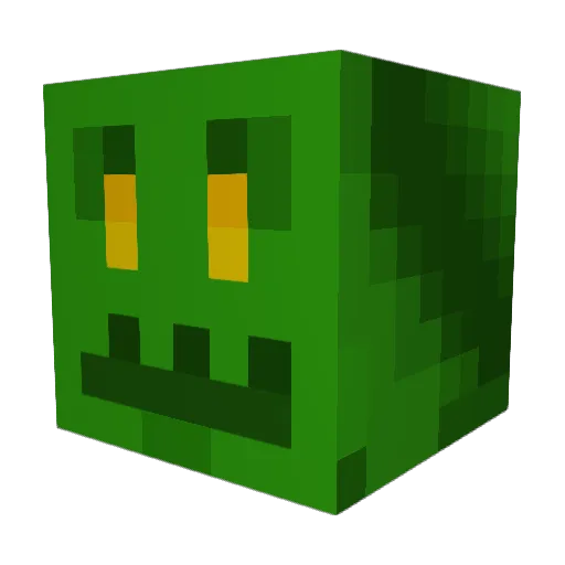 zJiMacQ Minecraft avatar head, 3D render