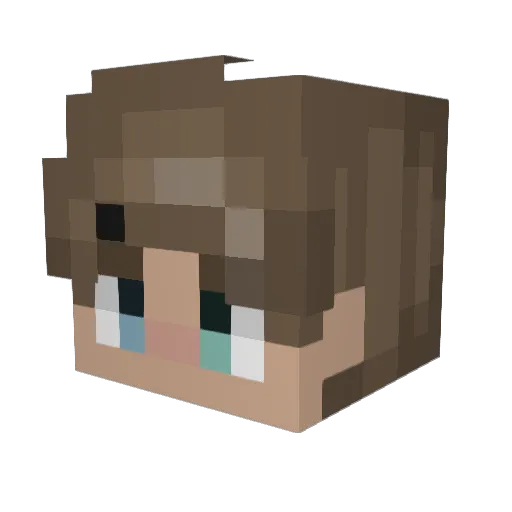 zJonny Minecraft avatar head, 3D render