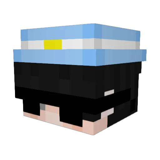 zJustTiger Minecraft avatar head, 3D render