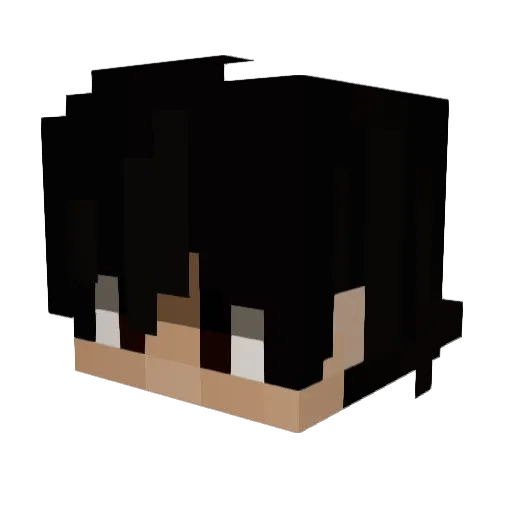 zKajus Minecraft avatar head, 3D render