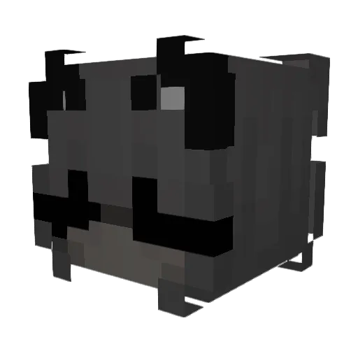 zKapec Minecraft avatar head, 3D render