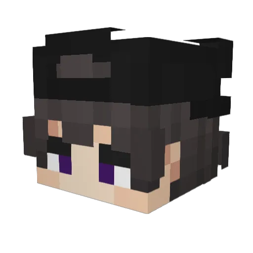 zKingCris Minecraft avatar head, 3D render