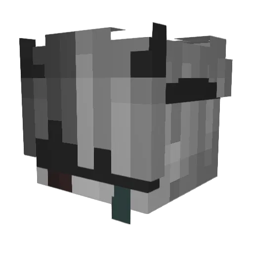 zKingScar Minecraft avatar head, 3D render