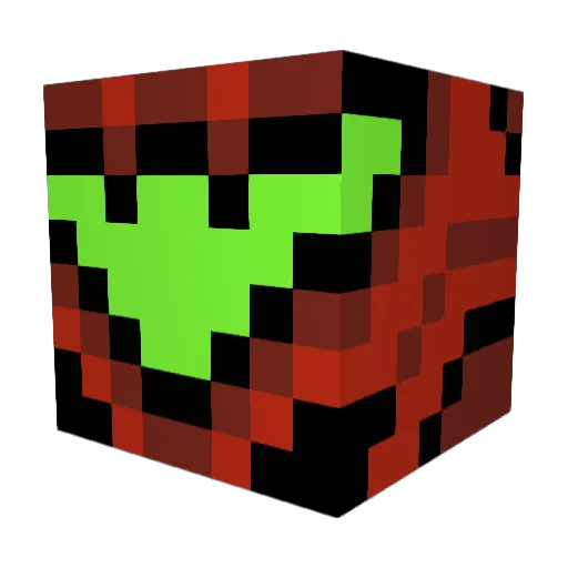 zKudaketa Minecraft avatar head, 3D render