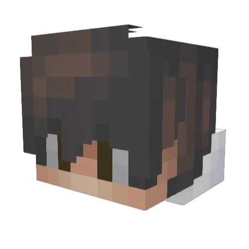zKyro_ Minecraft avatar head, 3D render