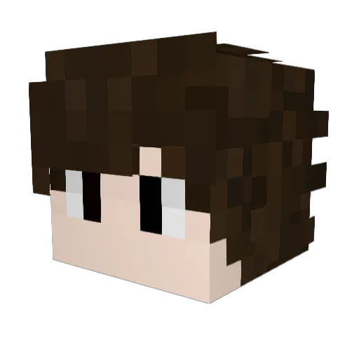 zL1tz Minecraft avatar head, 3D render