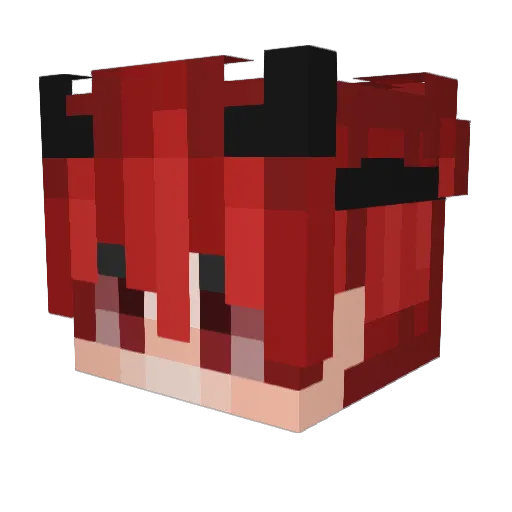 zLeGenD_x Minecraft avatar head, 3D render