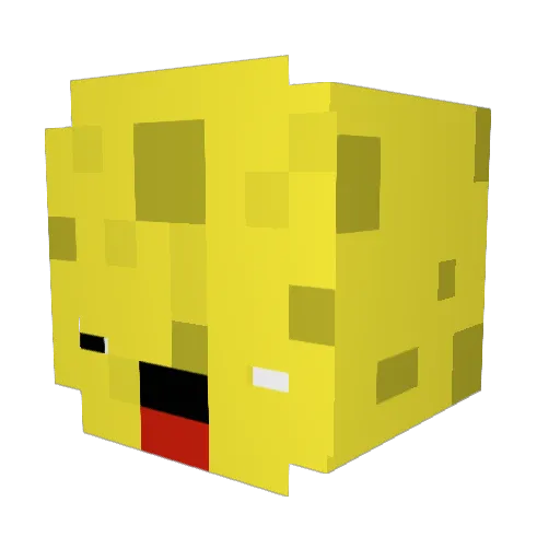 zLiinqx Minecraft avatar head, 3D render