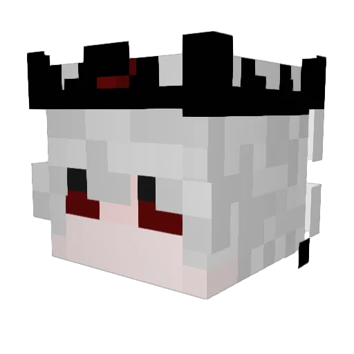 zLinboy_ Minecraft avatar head, 3D render